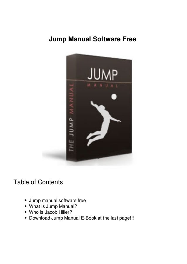 Jump Manual Free Download - treemp