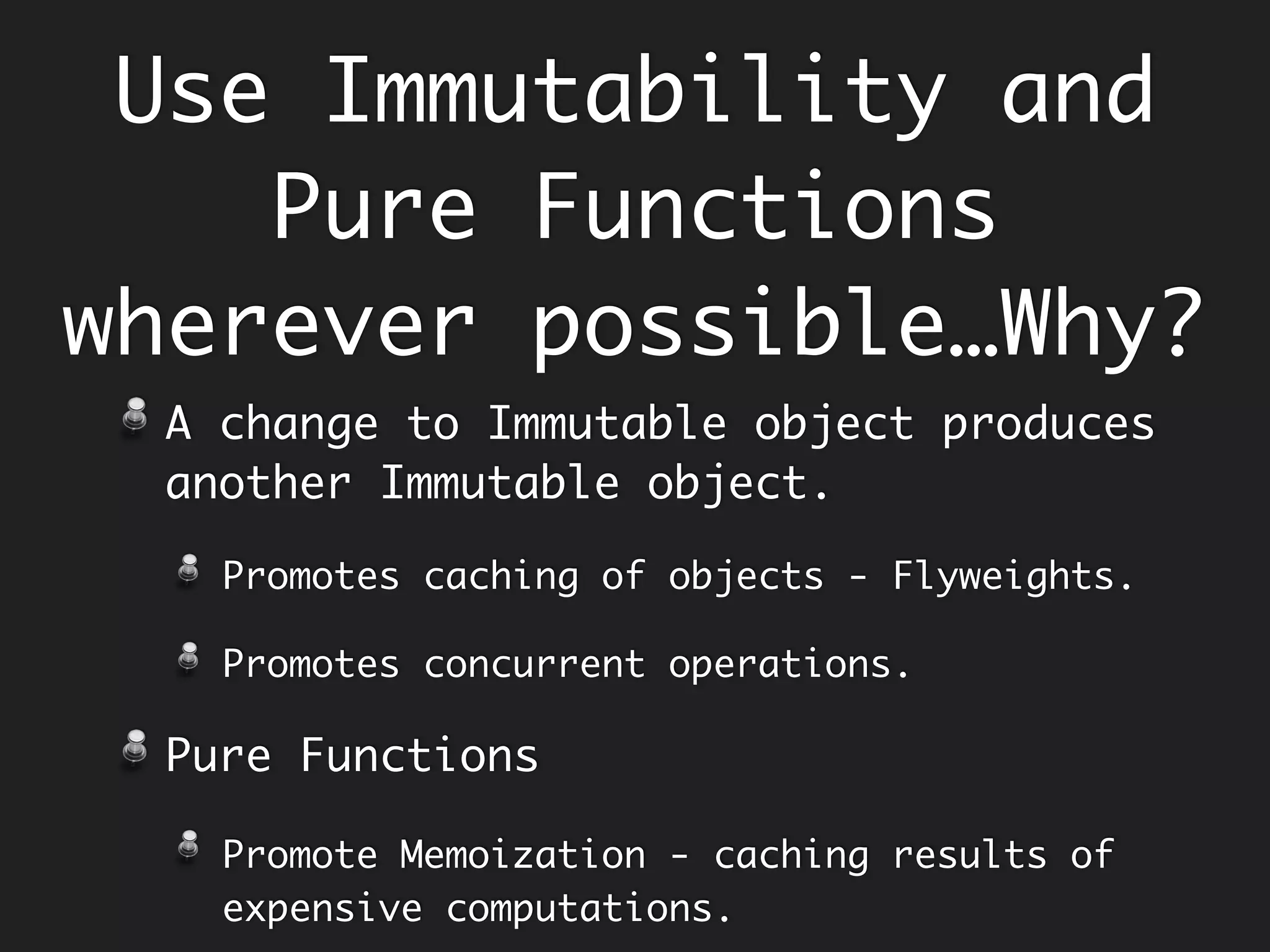 How can we make
memoryPlus
Referential
Transparent?
 