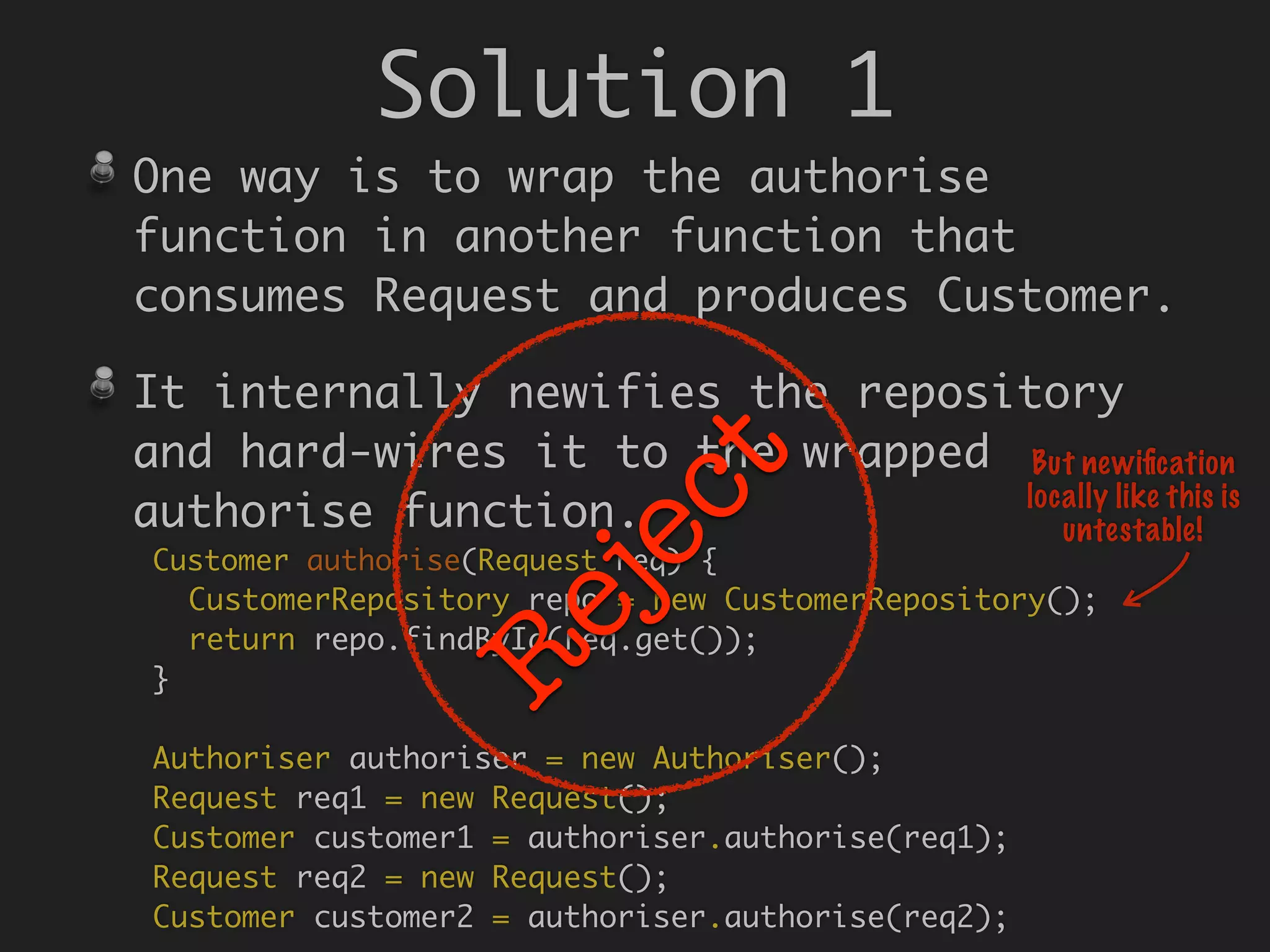 Streamable ResultSet
class Employee {
private …,
}
Sql.execute(dburl, "select * from employee limit 1",
rSet -> new Employee(rSet.getString(1), rSet.getDate(2)),
(Stream<Employee> es) -> {
// You can now use the employee stream here and
// go on pulling the records from database.
});
 