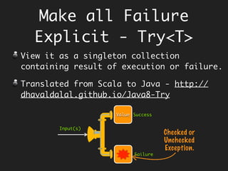 One way is to wrap the authorise function
in another function (also called
authorise) that consumes Request and
produces Customer.
It internally newifies the repository and
hard-wires it to the original authorise.
Solution 1
Customer authorise(Request req) {
CustomerRepository repo = new CustomerRepository();
return repo.findById(req.get());
}
Authoriser authoriser = new Authoriser();
Request req1 = new Request();
Customer customer1 = authoriser.authorise(req1);
Request req2 = new Request();
Customer customer2 = authoriser.authorise(req2);
But newiﬁcation
locally like this is
untestable!
 
