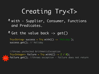 One way is to wrap the authorise function
in another function (also called
authorise) that consumes Request and
produces Customer.
It internally newifies the repository and
hard-wires it to the original authorise.
Solution 1
Customer authorise(Request req) {
CustomerRepository repo = new CustomerRepository();
return repo.findById(req.get());
}
Authoriser authoriser = new Authoriser();
Request req1 = new Request();
Customer customer1 = authoriser.authorise(req1);
Request req2 = new Request();
Customer customer2 = authoriser.authorise(req2);
But newiﬁcation
locally like this is
untestable!
R
eject
 