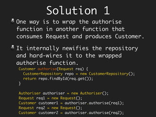 Streamable ResultSet
class ResultSetIterator<T> implements Iterator<T> {
private ResultSet resultSet; 
private FunctionThrowsException<ResultSet, T, SQLException> mapper; 
 
ResultSetIterator(ResultSet resultSet,
FunctionThrowsException<ResultSet, T, SQLException> mapper) { 
this.resultSet = resultSet; 
this.mapper = mapper; 
} 
@Override 
public boolean hasNext() { 
try { return resultSet.next(); }
catch (SQLException e) { throw new RuntimeException(e); } 
} 
@Override 
public T next() { 
try { return mapper.apply(resultSet); }
catch (SQLException e) { throw new RuntimeException(e); } 
} 
}
 