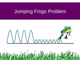 Jumping Frogs Problem
 