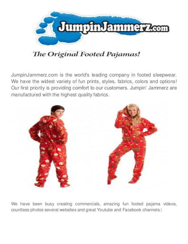 Adult Footed Pajamas By Jumpin Jammerz