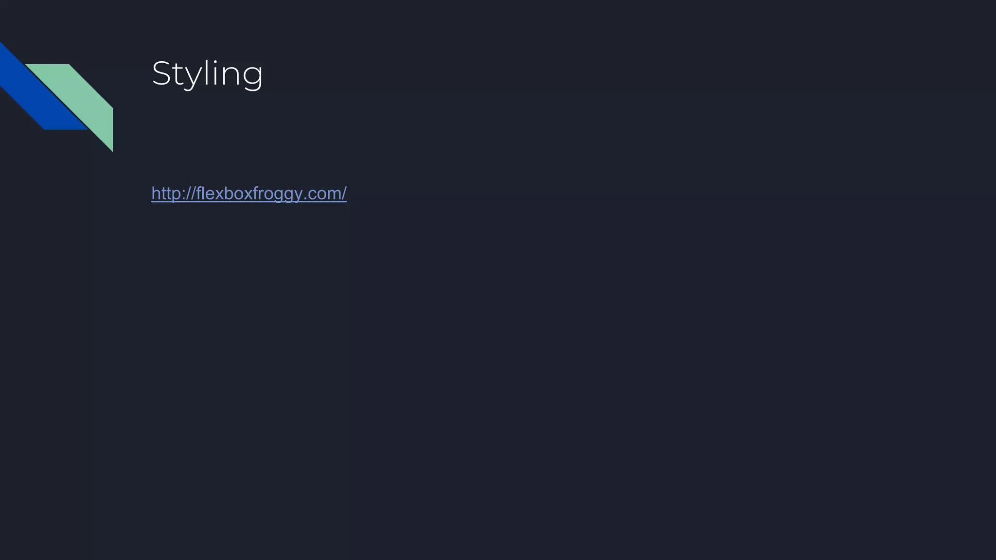 Styling http://flexboxfroggy.com/ 