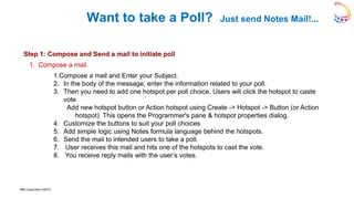 Tip and tricks for IBM Notes Mail - JUMP Session | PPT