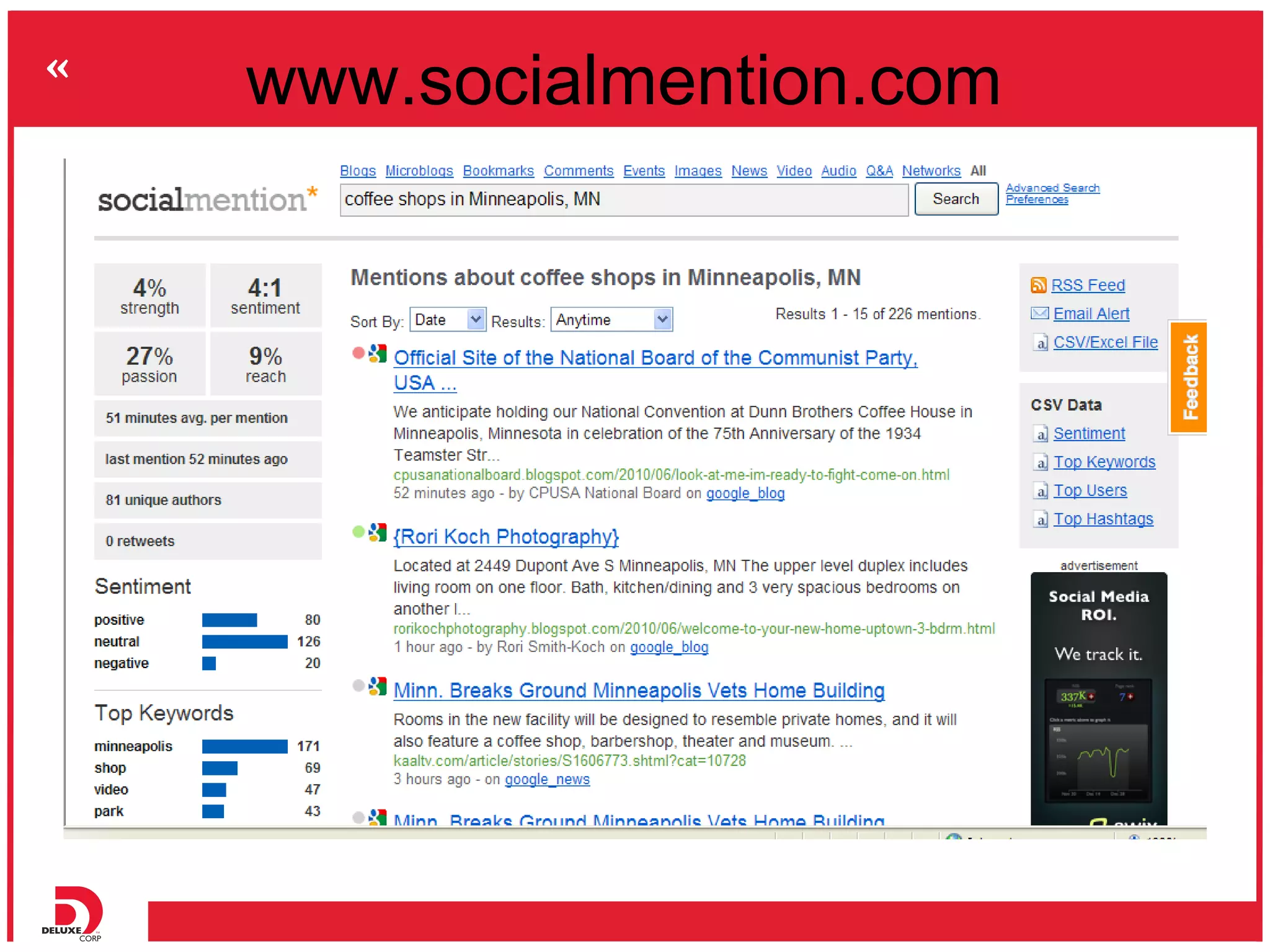 www.socialmention.com
 