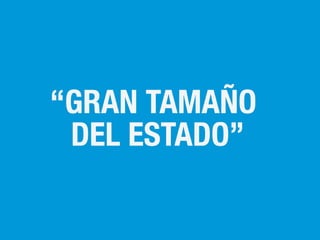 Jun 2016 - Tamaño del Estado