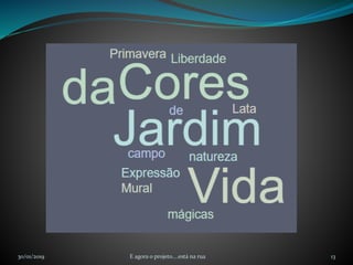 30/01/2019 E agora o projeto....está na rua 13
 