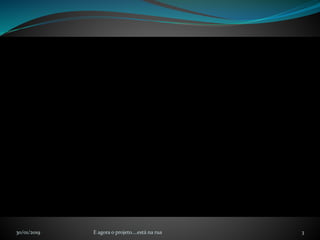 30/01/2019 E agora o projeto....está na rua 3
 