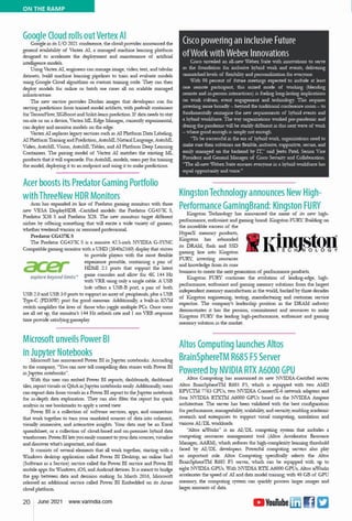 E-magazine June - 2021 Issue