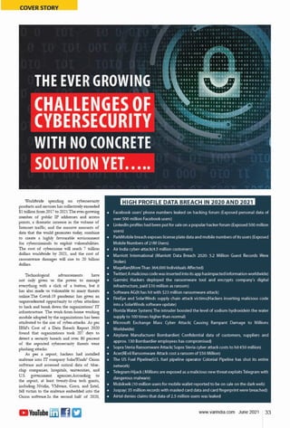 E-magazine June - 2021 Issue