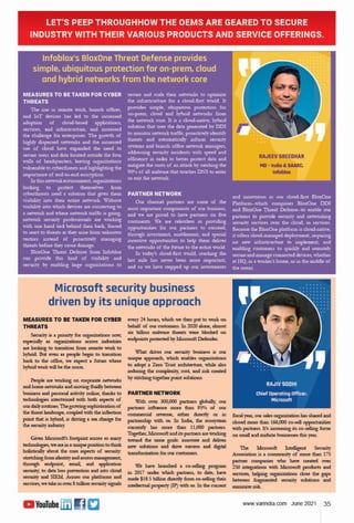 E-magazine June - 2021 Issue