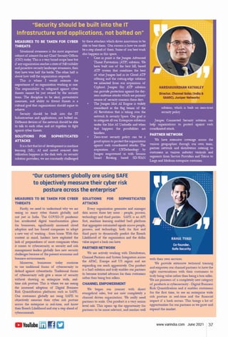 E-magazine June - 2021 Issue