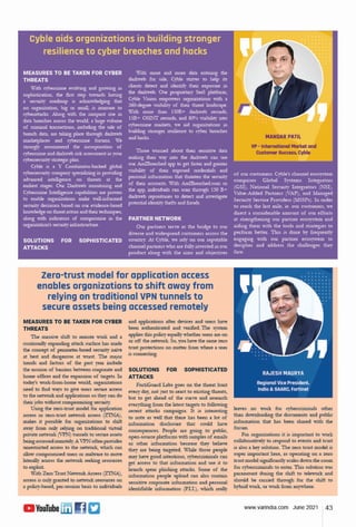 E-magazine June - 2021 Issue