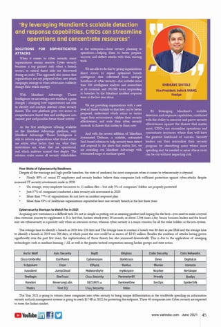 E-magazine June - 2021 Issue