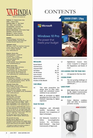E-magazine June - 2021 Issue