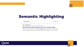 Semantic Highlighting
 