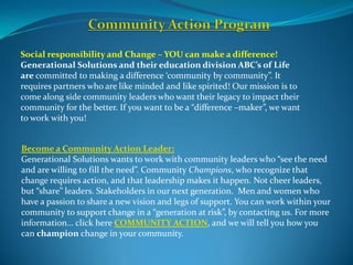 June Presentation Overview