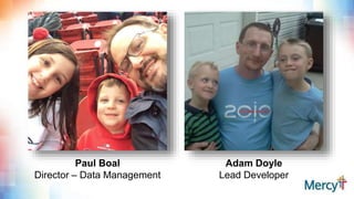 Paul Boal
Director – Data Management
Adam Doyle
Lead Developer
 