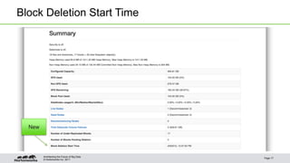 © Hortonworks Inc. 2011
Block Deletion Start Time
Page 17
Architecting the Future of Big Data
New
 