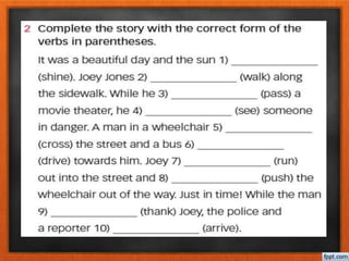 June  16 th  class used to and review pages 26 and 27