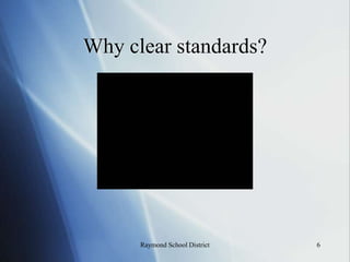Teaching to standards