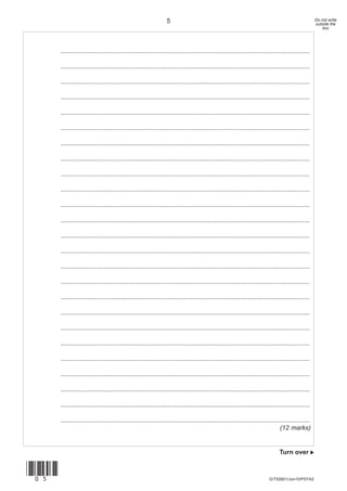 5                                                                                   Do not write
                                                                                                                                                      outside the
                                                                                                                                                          box




       ............................................................................................................................................

       ............................................................................................................................................

       ............................................................................................................................................

       ............................................................................................................................................

       ............................................................................................................................................

       ............................................................................................................................................

       ............................................................................................................................................

       ............................................................................................................................................

       ............................................................................................................................................

       ............................................................................................................................................

       ............................................................................................................................................

       ............................................................................................................................................

       ............................................................................................................................................

       ............................................................................................................................................

       ............................................................................................................................................

       ............................................................................................................................................

       ............................................................................................................................................

       ............................................................................................................................................

       ............................................................................................................................................

       ............................................................................................................................................

       ............................................................................................................................................

       ............................................................................................................................................

       ............................................................................................................................................

       ............................................................................................................................................

       ............................................................................................................................................
                                                                                                                                  (12 marks)


                                                                                                                                  Turn over 


(05)
                                                                                                                            G/T52601/Jun10/PSYA2
 