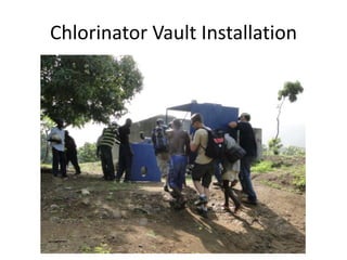 Chlorinator Vault Installation