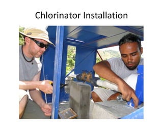Chlorinator Installation