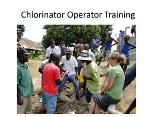 Chlorinator Operator Training