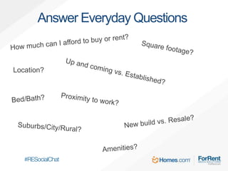 Answer Everyday Questions
Location?
 