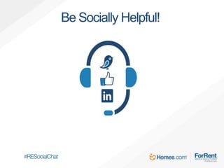 Be Socially Helpful!
 