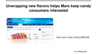 10
Unwrapping new flavors helps Mars keep candy
consumers interested
Read more: http://bit.ly/28RZs8K
 
