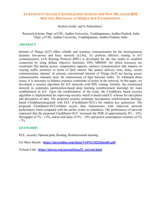 June 2024 - Top 10 Read Articles in Network Security and Its ...
