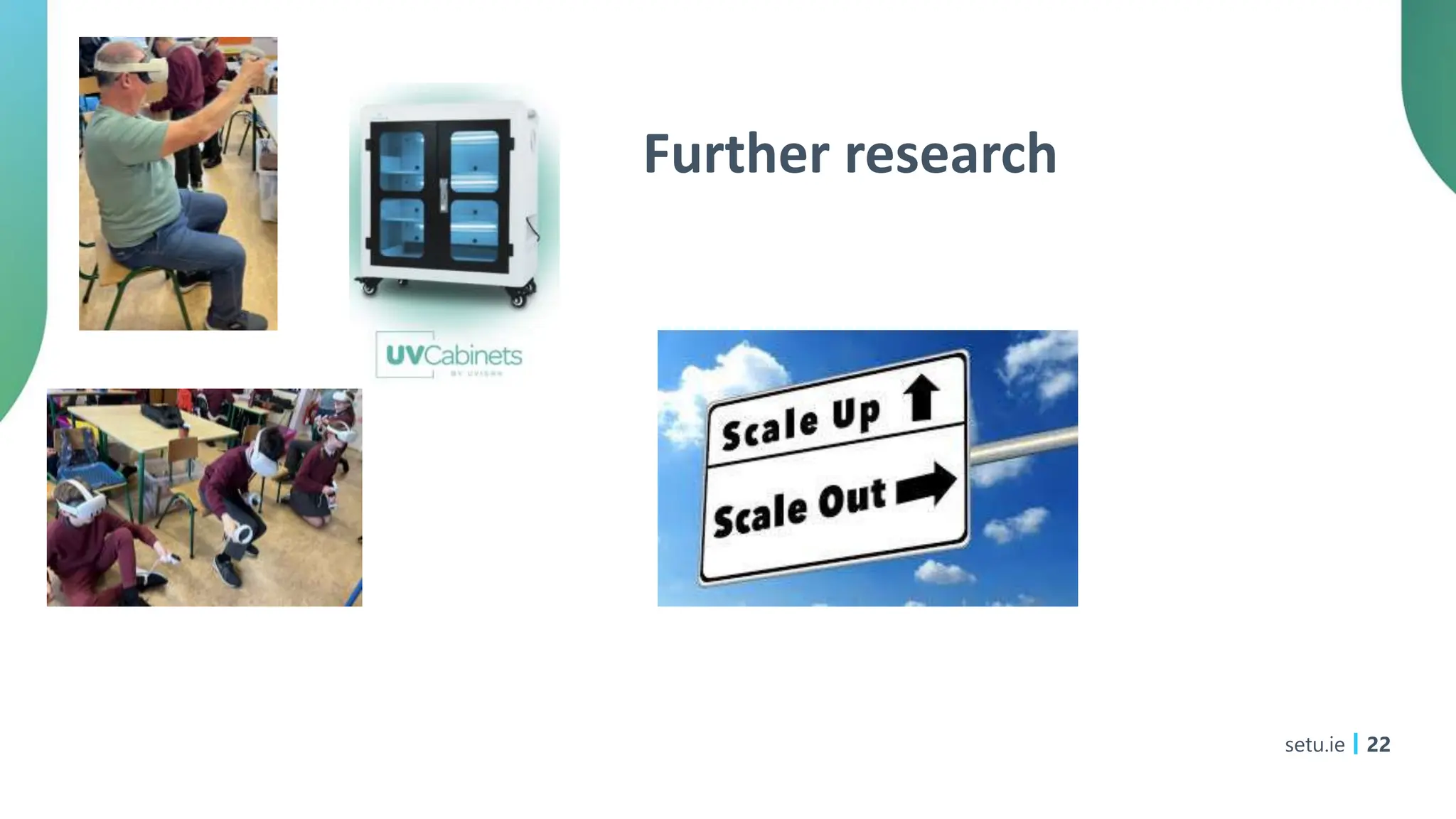 Further research
setu.ie 22
 