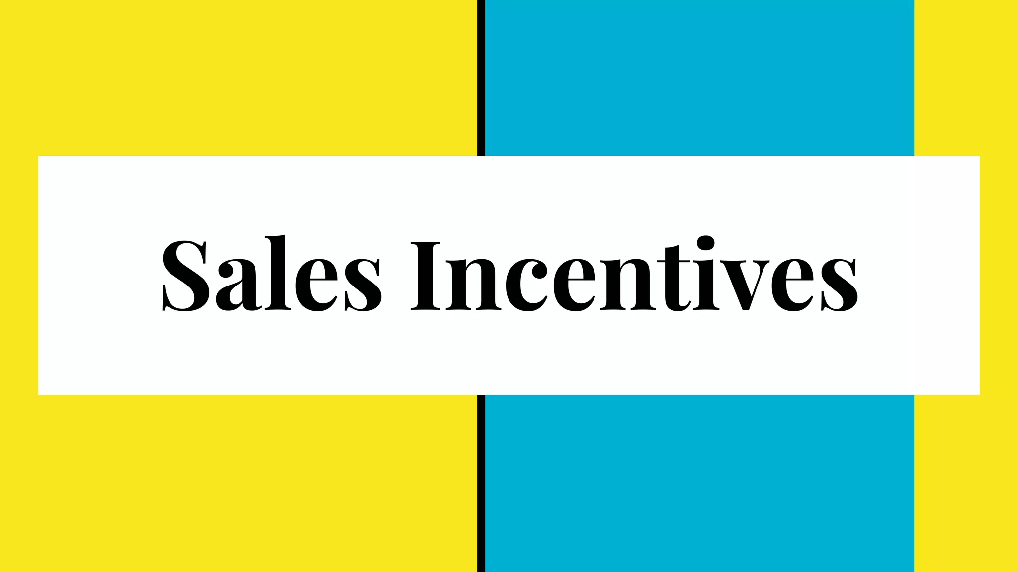 Sam Nelson LinkedIn Live: Sales Incentives | PPT