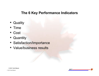 June 21 2012 Process Performance Metrics Presentation | PDF