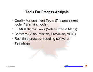 June 21 2012 Process Performance Metrics Presentation | PDF