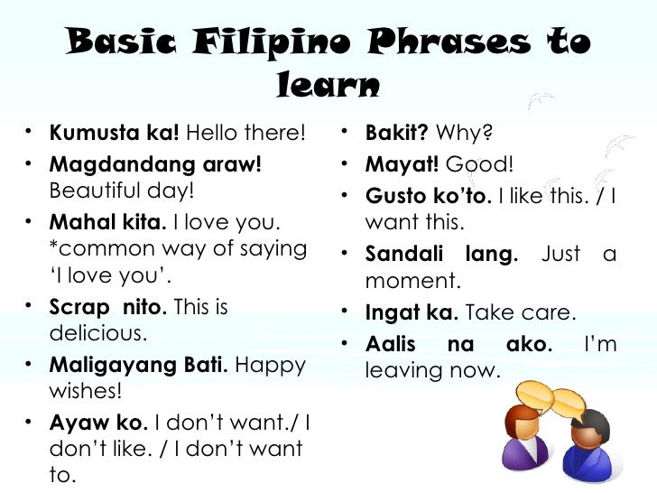 Filipino Language Words Phrases - takvim kalender HD