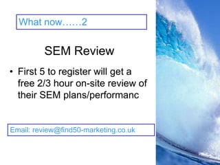 Good; backlink via image to the event page (not bcc home page !)Better: backlink via anchor text –your top keywordBest: backlinks via multiple keywords as anchor text