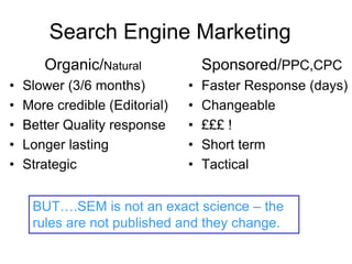 Users can find relevant content