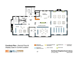 MAIN
                                   STAIR




                       WOMEN
                                   ENTRY
                                    HALL


                        MEN




Furniture Plan C Second Floor A
Display Case In Current Location

                                           07
                                                June 27, 2012
                                                May 21, 2012
 