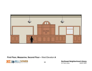 First Floor, Mezzanine, Second Floor C West Elevation A

                                         08
                                                          June 27, 2012
                                                          May 21, 2012
 