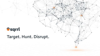 Target. Hunt. Disrupt.
 