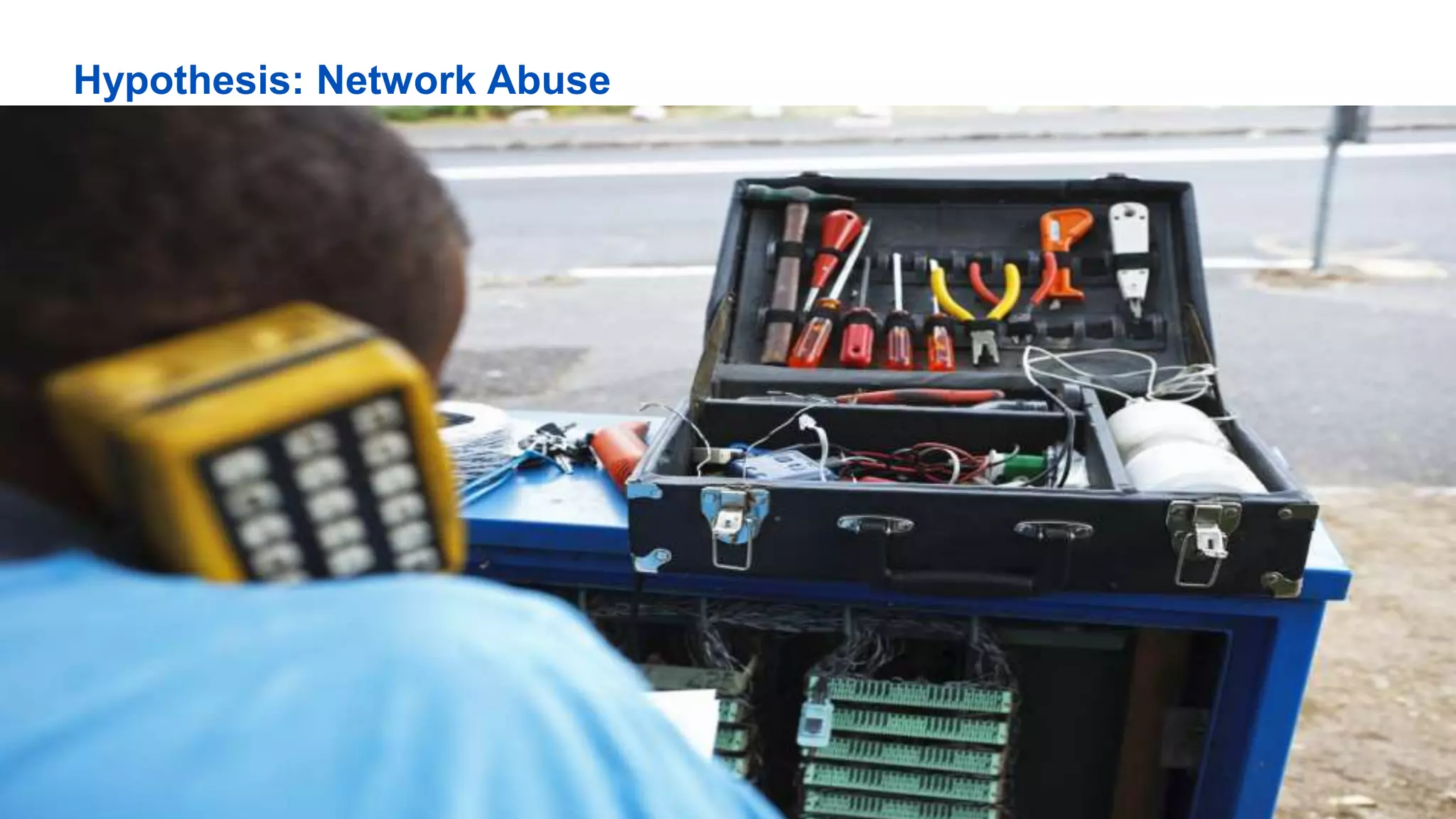 Hypothesis: Network Abuse
 