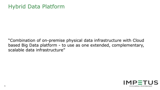 Hybrid Data Platform | PPT