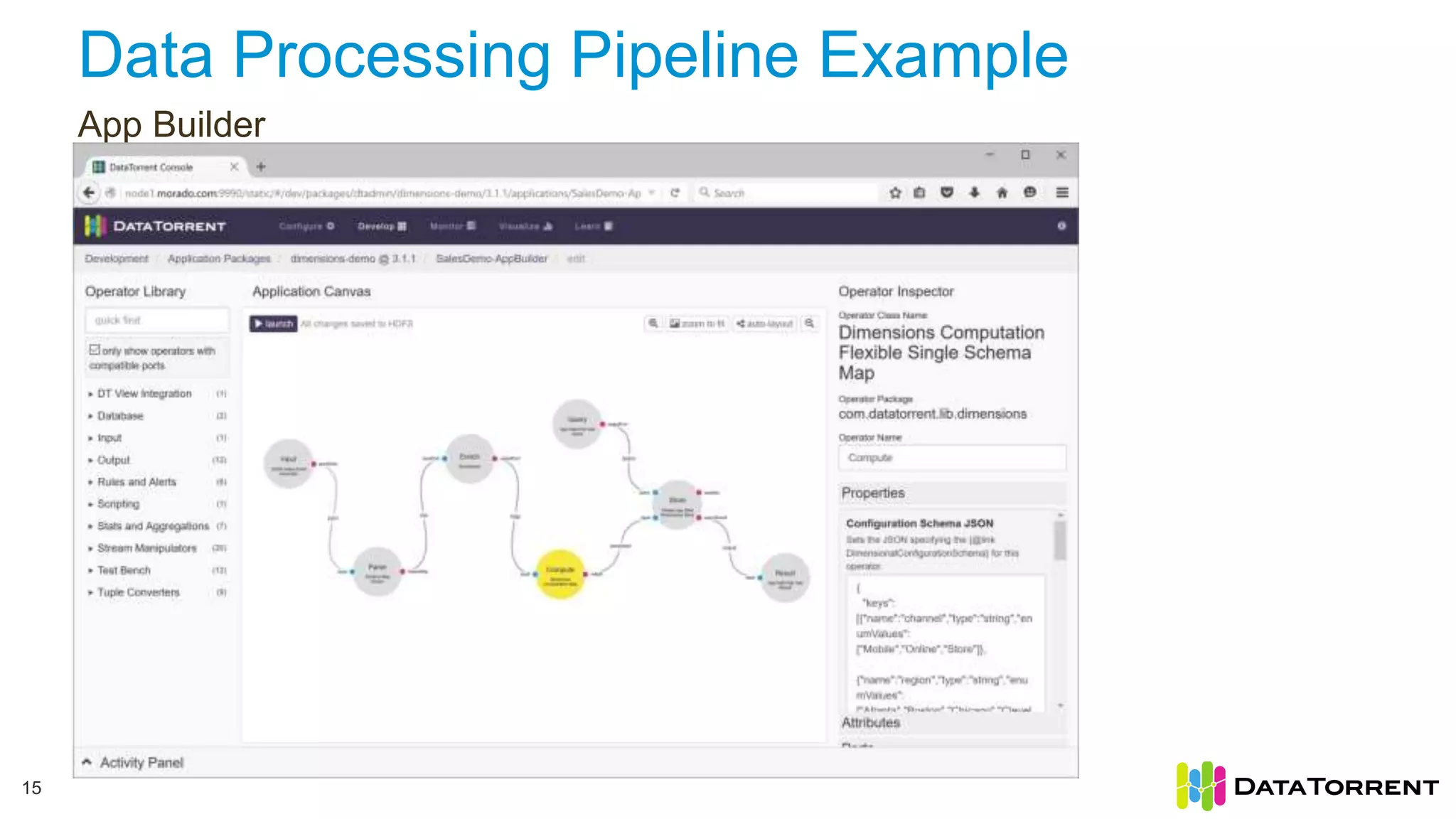 Data Processing Pipeline Example App Builder 15 