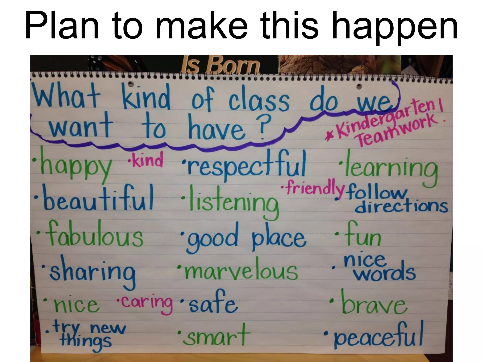 4
Plan to make this happen
 