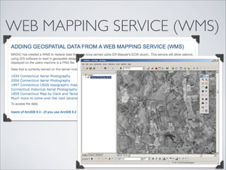 WEB MAPPING SERVICE (WMS)
 